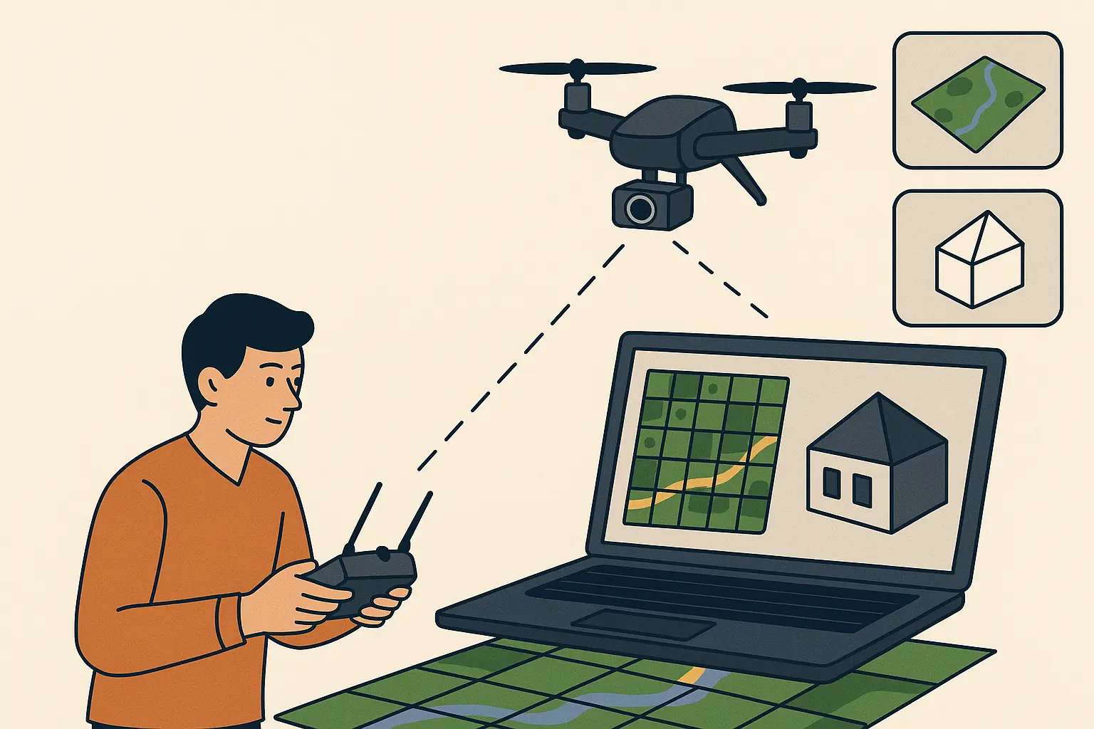 Beginner's Guide to Drone Mapping & Aerial Survey | Aeroyantra Blog